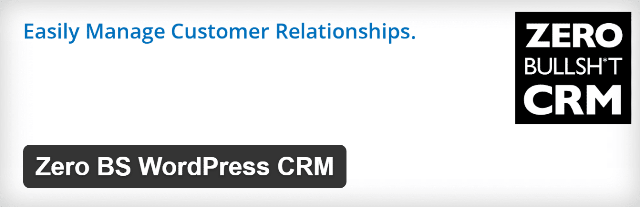 Zero BS CRM